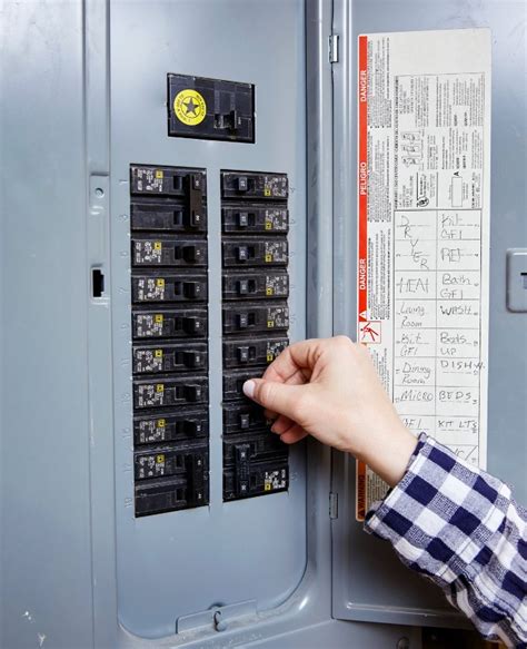 electrical breaker in full panel